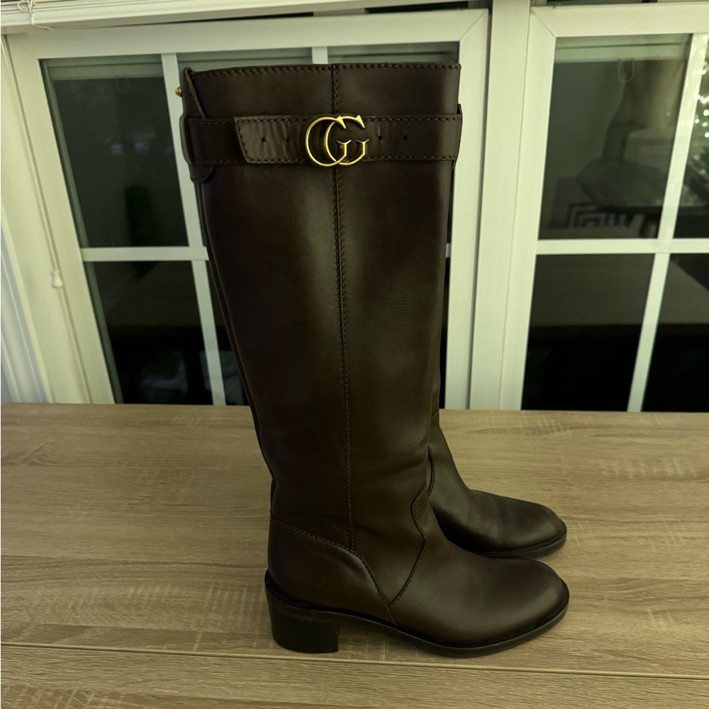 Gucci Knee High Boots